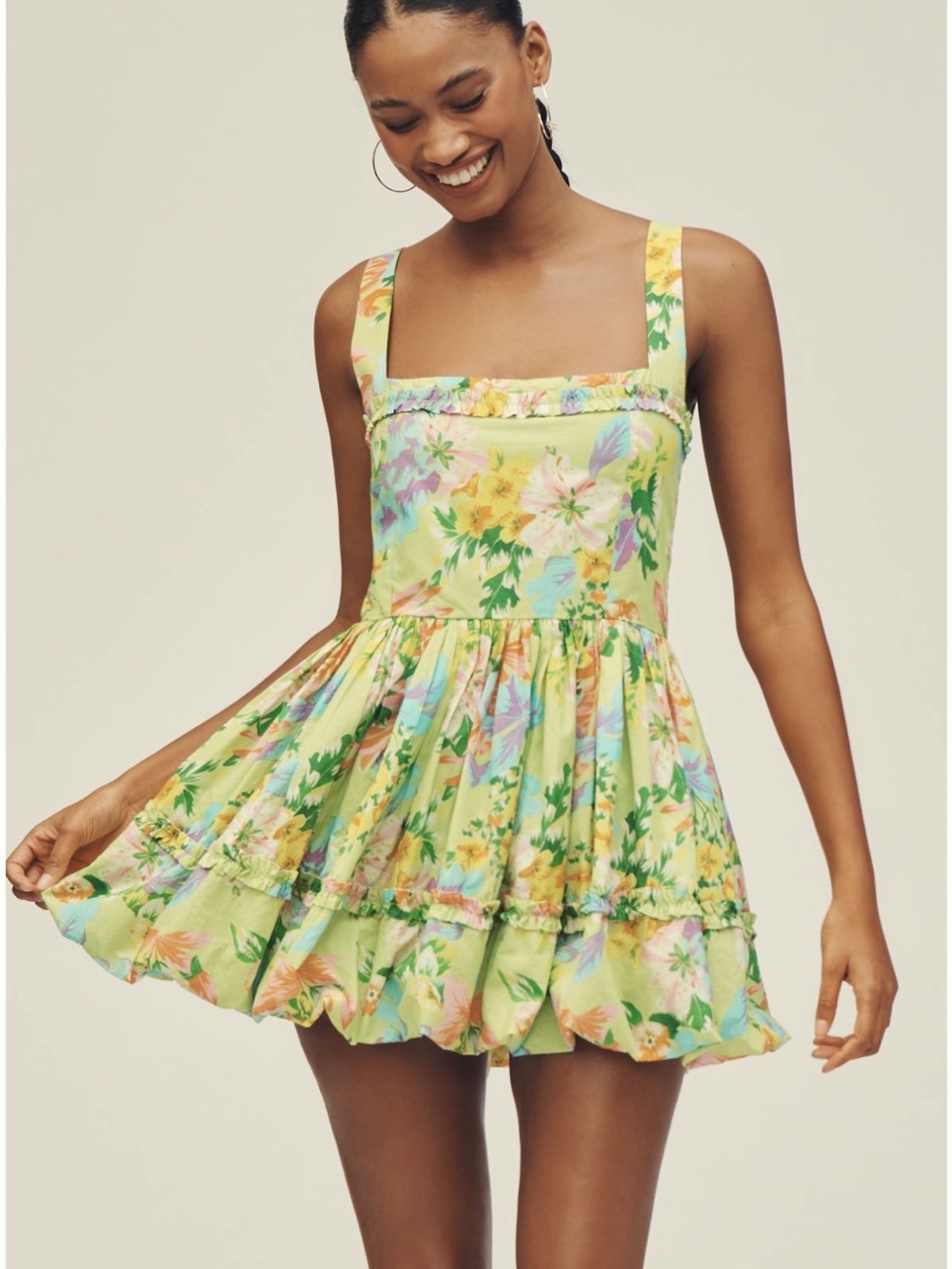 Love the label sun dress
